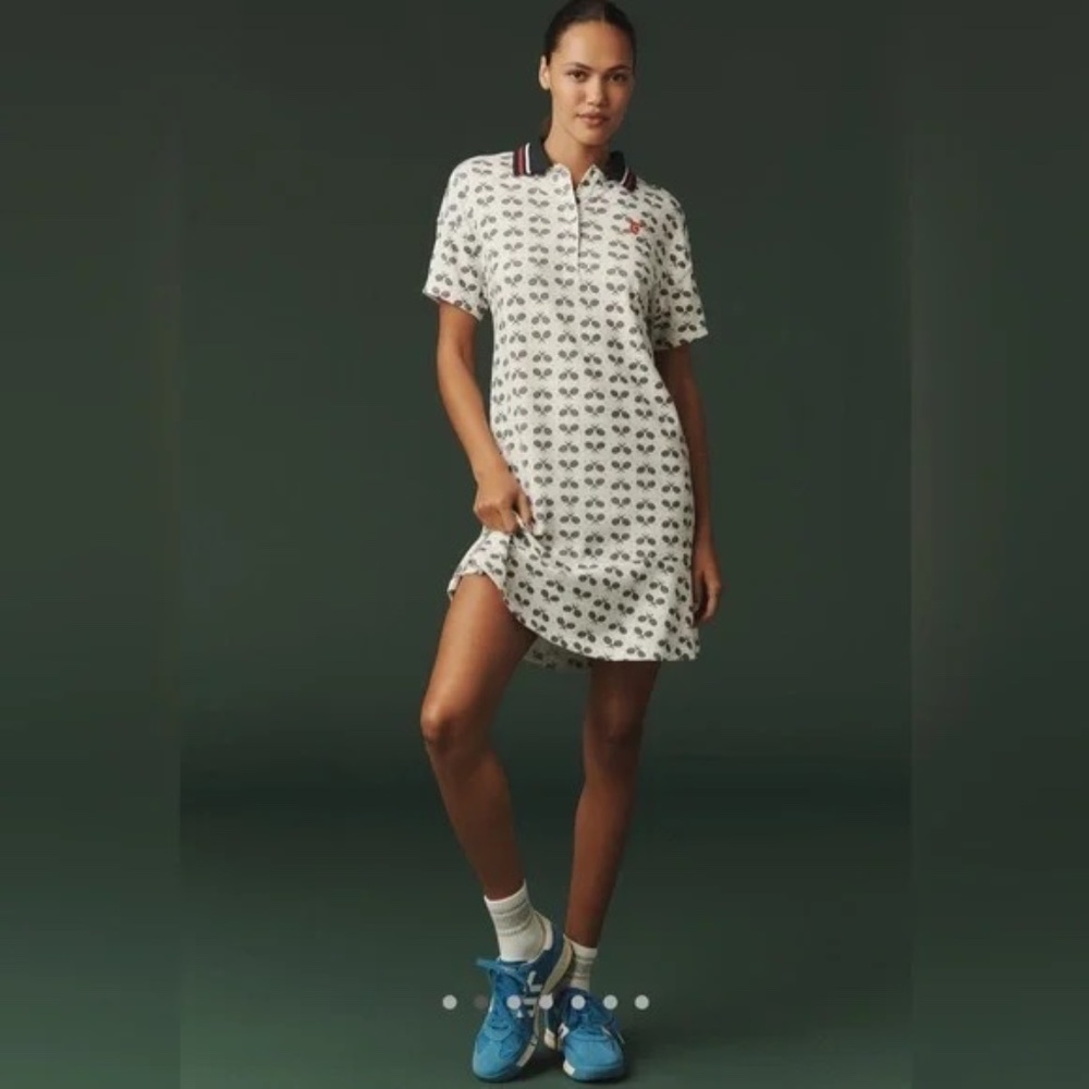 Tretorn x Anthropologie Flare Polo Mini Tennis Dress Sz XL NWT - Picture 5 of 14
